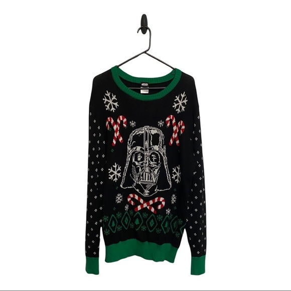 Star Wars Darth Vader Men’s Large Christmas Sweater. - Picture 1 of 6
